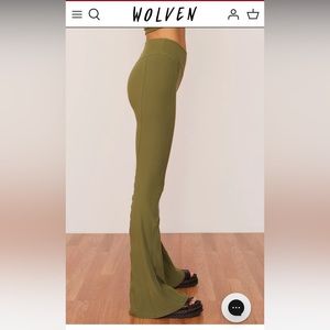 Wolven flare leggings